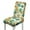 Boho Mandala Flower, variant on Xoenoiee Christmas Penguin Tree Cookies Snowflake Print Dining Chair Slipcover Parsons Chair Furniture Protector Christmas Decor for Dining Room, Restaurant, Kitchen, Party, 1 Pack