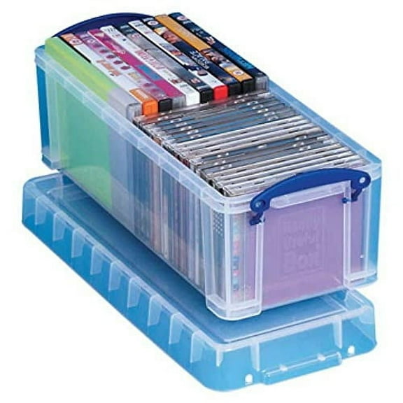 Really Useful 6.5 L Storage Box, Clear (6.5C)