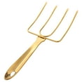 thumbnail image 2 of deevoka Stainless Steel Turkey Fork Roaster Fork for Camping Picnic Barbecue Gold, 2 of 7