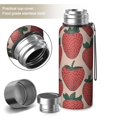 thumbnail image 2 of 20 Oz Pink Strawberry Plants Fruit Coffee Tumbler Double Wall Insulated Stainless Steel Water Bottle | Metal Reusable Thermoses Flask with Cup Cap | Leak & Sweat Proof with Anti-Dust Lid, 2 of 7