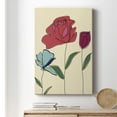 thumbnail image 6 of Colored Floral I Premium Gallery Wrapped Canvas - Ready to Hang, 6 of 9