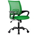 thumbnail image 1 of Best Office Ergonomic Adjustable Mid Back Office Chair Green, 1 of 1