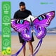 thumbnail image 2 of Mariposa Kite Doinfly, 140 x 69 cm, color morado con línea de 100 m, 2 of 6