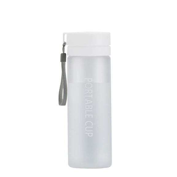 lhwanj Leakproof Tumbler with Lid Design, Portable Outdoor Water Bottle with Carabiner, Shatterproof & Insulated