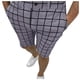 thumbnail image 2 of Puntoco Pantalones Cortos Pequeños A Cuadros Para Hombre, Pantalones Cortos Con Bolsillo Y Botones Con Cremallera, Pantalones Cortos Grises L,Pantalones Cortos Hombre, 2 of 6