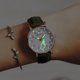 thumbnail image 2 of Reloj Sakura Blossom para niñas, bonito, luminoso, resistente al agua, pequeño, fresco, estilo universitario, temperamento simple, 2 of 5