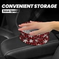 thumbnail image 4 of Kdxio Snowflake red plaid Car Trash Can Garbage Car Accessories Trash Can Car Waste Bin for for Driver and Passenger Any Vehicle, 4 of 7