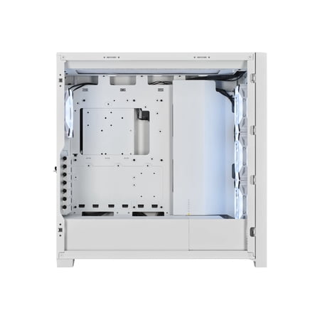 中古未使用品 PCケース CORSAIR iCUE 5000X RGB QL True White CS8342 CC-9011233-WW ミッドタワー ATX ケース