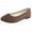 Coffee, variant on Women's Suede Low Heeled Pointed Single Shoe Flat Sole Shoes Fashionable Solid Color Comfortable Casual Shoes ,9.5-10