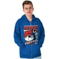 thumbnail image 5 of The Smurfs Cool Kanji Big Poppa Zip Hoodie Sweatshirt Men Brisco Brands L, 5 of 6