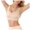 Beige, variant on Women's Comfortable Thin Back Bra for Small Seamless Soft Support Everyday Wear Lightweight Breathable Underwear