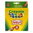 thumbnail image 4 of Crayola Crayons, Jumbo Size, 8 Colors Per Box, Set Of 6 Boxes, 4 of 5