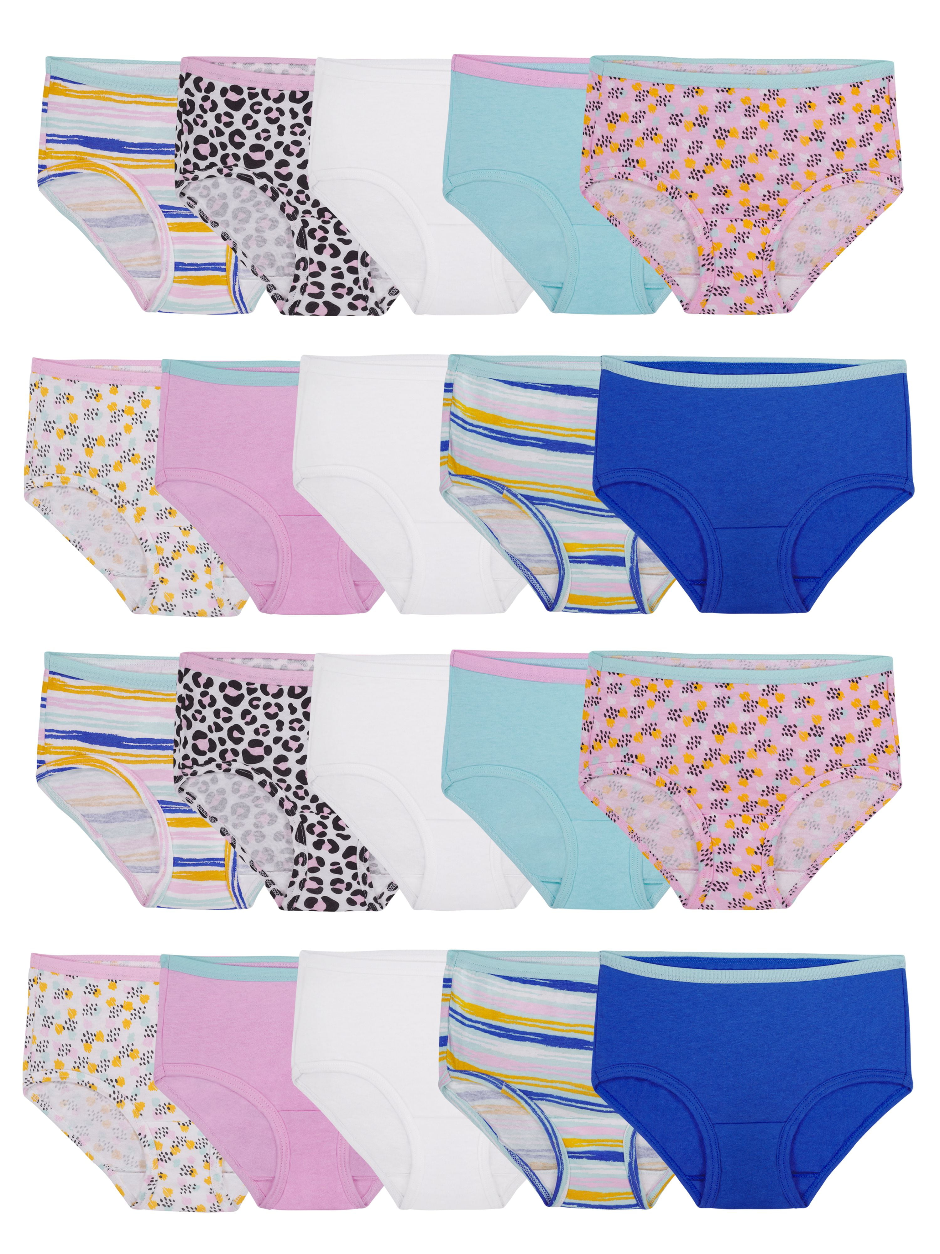 Fruit of the Loom Fruit of the Loom Girls Underwear Assorted Cotton