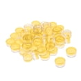 thumbnail image 4 of Frascos de cosméticos vacíos 50 Piezas × 5 G Plástico Con Rosca Amarillo Macarena, 4 of 8