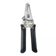 thumbnail image 1 of 2 Alicates Pelacables Multiusos, Herramienta Para Llave, De Alambre, Corte Negro, 1 of 8