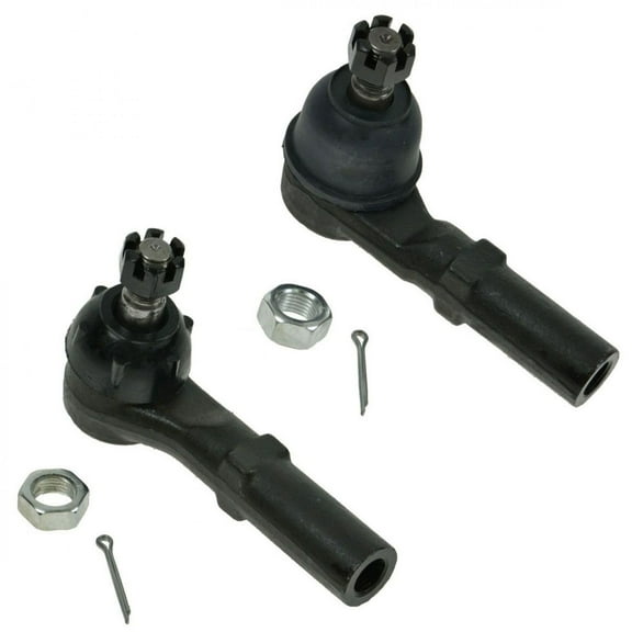 TRQ Front Outer Tie Rod Set Fits Select 1997-1999 Dodge Dakota 1998-1999 Durango