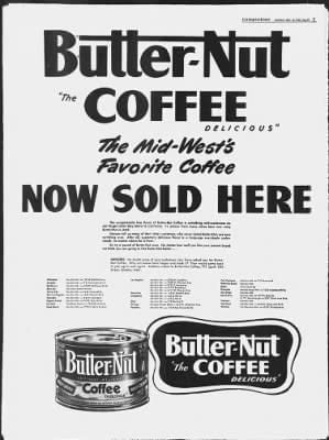 Butter-Nut Original Blend Ground Coffee, Medium Roast, 12 oz Steel Can (6 Pack)