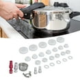 thumbnail image 4 of CHICIRIS Electric Pressure Cooker Accessory Set Universal Float Valve Gasket Anti Blocking Bracket Replacement,Pressure Cooker Float Valve,Replacement Float Valve, 4 of 8