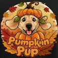 thumbnail image 3 of CafePress - Pumpkin Pup Men's Long Sleeve T Shirt - Long Sleeve Dark T-Shirt, 3 of 4