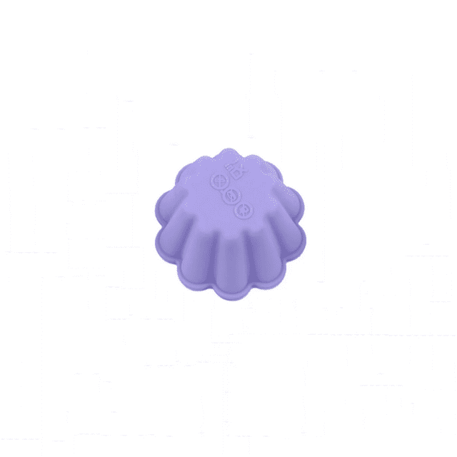 Gkeoshab Moules à Biscuits Moule à Biscuits Réutilisable en Silicone Couleur Aléatoire en Forme de Fleur Cuisson 4cmx7.5cm Antiadhésif & Résistant à la Chaleur Idéal pour Cupcakes Desserts & Projets de Cuisson Maison & Jardin