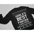 thumbnail image 6 of Tstars Mens Ugly Christmas Sweater Gift for Him Dad Gift Worlds Best Farter I Mean Father Christmas Holiday Shirts Xmas Party Funny Humor Christmas Gifts for Him Sweatshirt Ugly Xmas Sweater, 6 of 7