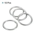 thumbnail image 3 of 50mmx61mm Dia 304 Stainless Steel O Ring Seamless Welded O-Ring for DIY 10 Pack, 3 of 5