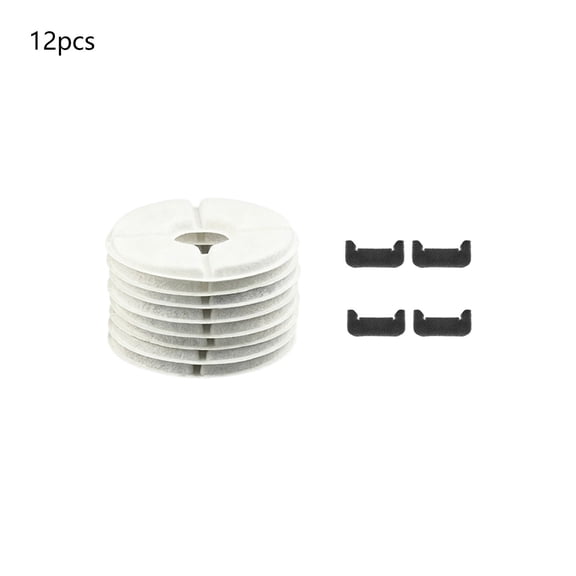 Pet Fountain Filter Set, 8 Pack Activated Carbon Cat Water Fountain Filters for Round 84oz/2.5L Automatic Pet Fountain Cat Water Fountain