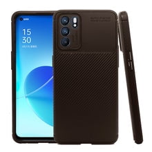 Funda de Silicon Uso Rudo Atti Oppo Reno 6 5g Azul Marino 1pz Mas Mica 9D