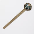 thumbnail image 2 of Panda Book Mark: Lace Bookmark in Antique Bronze - Gift for Readers and Book Lovers, 2 of 5