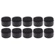thumbnail image 1 of 10pcs Black Racket Grip Anti Perforated Super Absorbent Tennis Squash Racket Badminton Overgrip Sweat Band, 1 of 6