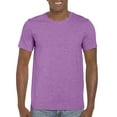 thumbnail image 1 of Gildan T-Shirt Softstyle pour Hommes, m, Orchidée Radiant Chiné, 1 of 3