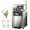 Silver-A, variant on PEIXU 1200W Commercial Ice Cream Machine,18L/H Freestanding Soft Serve Machine,Countertop Ice Cream Maker with LCD Panel,for Milk-Tea Dessert Store Cafe Western Restaurant,3 Flavors (Silver)