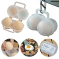 thumbnail image 5 of Yucurem 2 Grid Egg Box Anti-fall Egg Container Egg Holder for Camping Picnic Outdoor Tools (A), 5 of 10