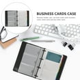 thumbnail image 2 of MasteelfCA 1pc Portable Business Cards Container Practical Name Cards Storage Holder, 2 of 7