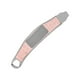 thumbnail image 1 of Muñequera ajustable con correa de compresión para tenis, baloncesto y fitness. Rosa, 1 of 9