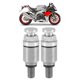 thumbnail image 5 of Fork Bleeder Pressure Relief Valves, 2pcs Rugged Fork Bleeder Relief Valve Aluminium Alloy Professional M5x0.8 High Strength Easy Installation For Motorcycles ANGGREK Otros, 5 of 8