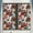 E, variant on Wall Stickers Wall Art for Indoor Windows Floral Glass Cling Film with Privacy Removable Decal for Glass Doors Patterned Floral Designs Indoor Use