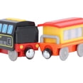 thumbnail image 2 of Battery Operated Locomotive Train Plastic Educational Magnetic Train Toy Children Toy Birthday School Gift, 2 of 5