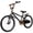 Black, variant on hykolity 20" Kids Bike Boy Bicycle for 7-13 Years Old Children Height 48-62 inch Cycling Coaster Brakes Outdoor Sport Bikes Blue