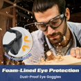 thumbnail image 3 of Gafas de seguridad Flaya Z87.1 UV400 antivaho ajustables, 3 of 6