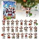 thumbnail image 4 of Calendario de Adviento de Navidad 2024 | Calendario de cuenta regresiva de 24 días con adornos de vacas | Figuras de vacas de plástico y accesorios colgantes, 4 of 9