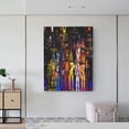 thumbnail image 5 of Lsque Five Nights At Freddy'S Pattern Canvas Wall Art – 30x40in Decorative Picture, Contemporary Canvas Print for Home & Office（Vertical）, 5 of 8