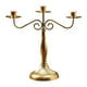 thumbnail image 2 of Candelabro de varios brazos, candelabro decorativo para mesa de comedor, cónico para club, repisa de Halloween Oro con 3 brazos, 2 of 8