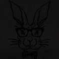 thumbnail image 3 of CafePress - Cute Hipster Easter Bunny T Shirt - Women's Traditional Fit Dark T-Shirt, 3 of 4