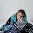 thumbnail image 3 of Fathers Day Grandson Blanket Gifts, Grandson Gifts from Grandma/Nana, Best Christmas Birthday Gifts for Grandson, Grandson Gifts from Grandparents, Graduation Gift for Grandson Blanket 50"x60", 3 of 6