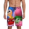thumbnail image 3 of Lsque inside out 2 Mens Sleep Pajama Shorts,Short Pajama Pants, Cotton Ultra-Soft Knit-4X-Large, 3 of 9