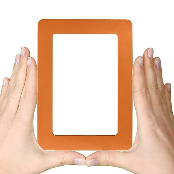 Magnetic Picture Frame for Refrigerator Polaroid Frame Mini Fames Multi-Colors 4.7x6.4 Magnet Picture Frames for Fridge Office Cabinet Locker (Set of 1, Assorted Colors)