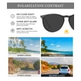 thumbnail image 6 of KALIYADI Polarized Sunglasses for Women Vintage Lady UV Protection Driving Sun Glasses 3 Pack, 6 of 10