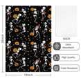thumbnail image 2 of 4 Pcs Funny Kitchen Towels,Black Halloween Dancing Skeletons Microfiber Dish Towels,Kitchen Tea Towels,Kitchen Towel Set (18" X 26"), 2 of 7