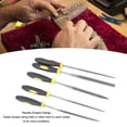 thumbnail image 3 of Fret Couronner les Fichiers, Écrou Slotting Fichier Aiguille en Forme de Banjo pour la Réparation d'Instruments, 3 of 7